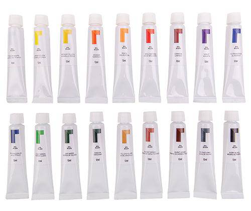 Reeves Oil Paint 10ml Colours Pack of 18