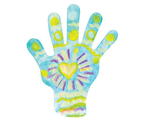 Color Diffusing Paper Hands Pack of 100 - Zart