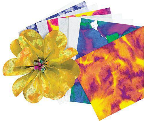 Colour Diffusing Paper 23 x 30cm Pack of 50