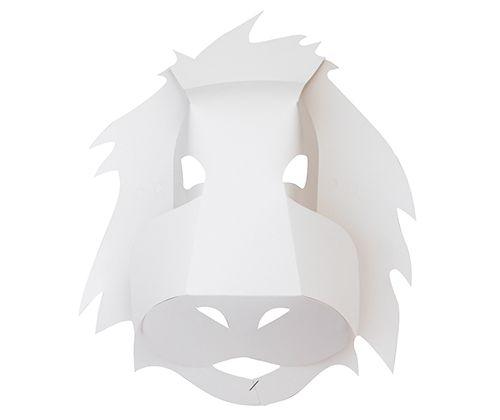 Wild Animals Fold-Up Masks Pack of 30 - Zart