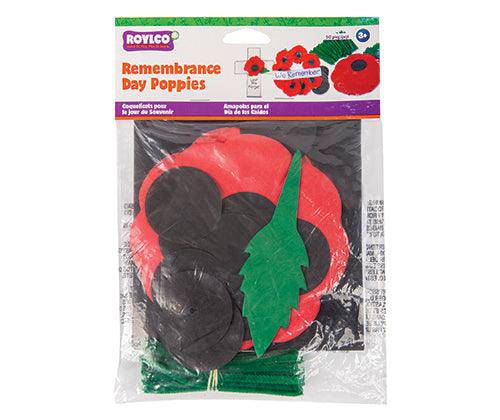 Remembrance Day Poppies Kit Pack of 50