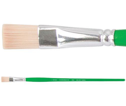 Roymac Future Flat Brushes Pack of 12