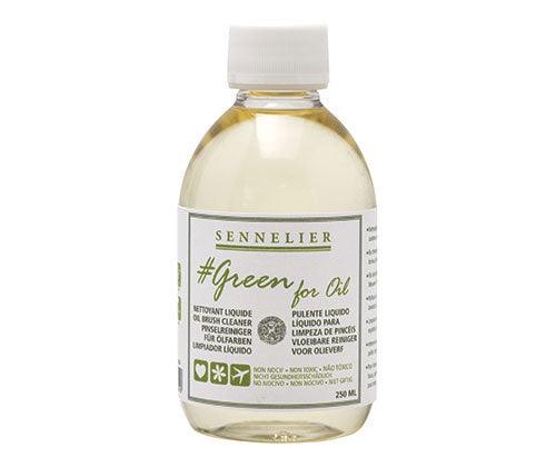 Sennelier Green for Oil Cleaning Fluid 250mL