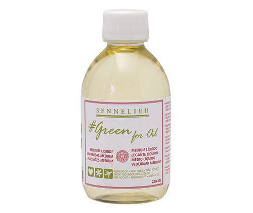 Sennelier Green for Oil Liquid Medium 250mL