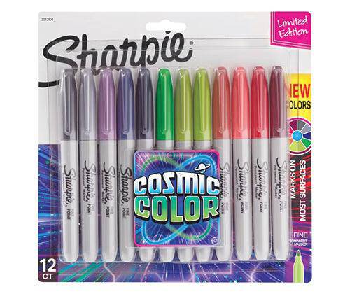 Sharpie Fine Markers Cosmic Colours Pack of 12