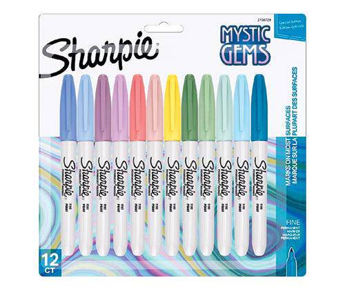 Sharpie Fine Markers Mystic Gems Pack of 12