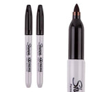 Sharpie Permanent Marker Extreme Black Pack of 2