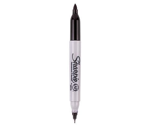 Sharpie Twin Tip Permanent Marker Black - Zart