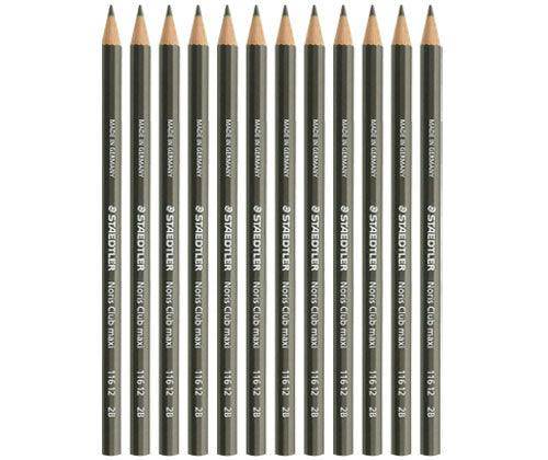 Noris Maxi Blacklead Pencils Pack of 12