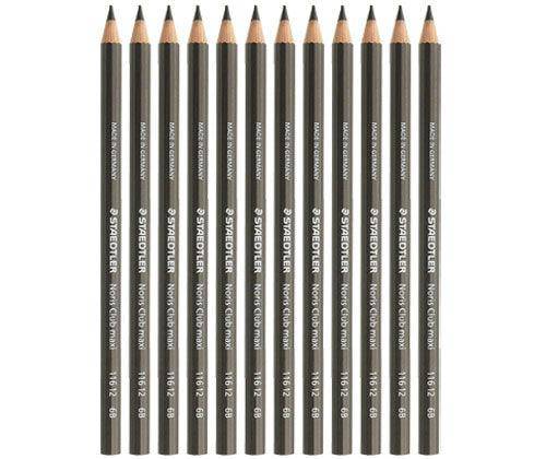 Noris Maxi Blacklead Pencils Pack of 12