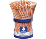 Staedtler Natural Graphite Pencils Pack of 100