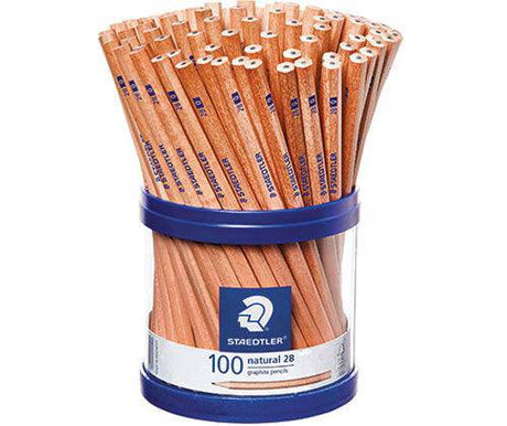 Staedtler Natural Graphite Pencils Pack of 100