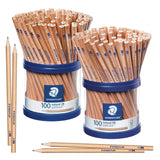 Staedtler Natural Graphite Pencils Pack of 100