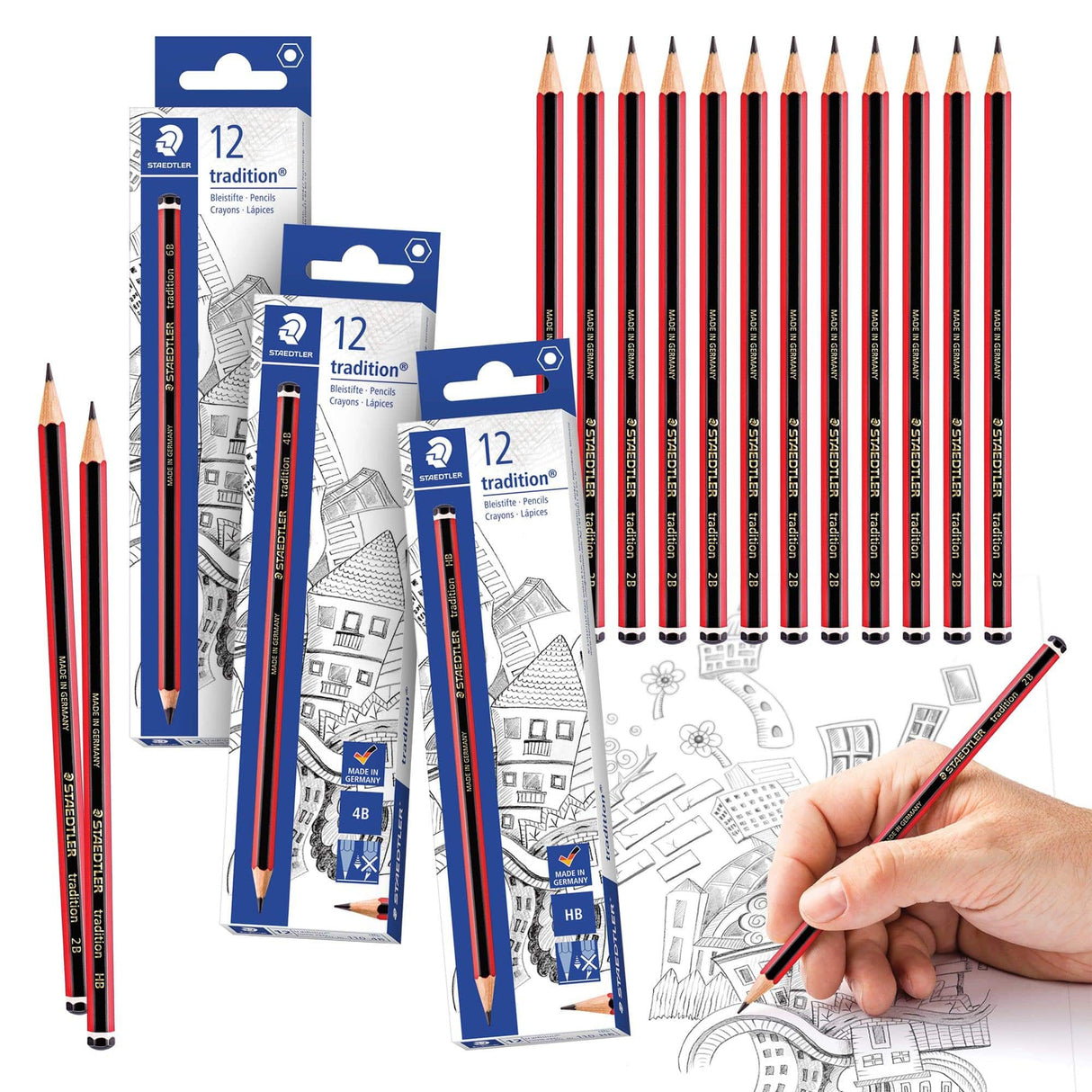 Staedtler Tradition Graphite Pencils