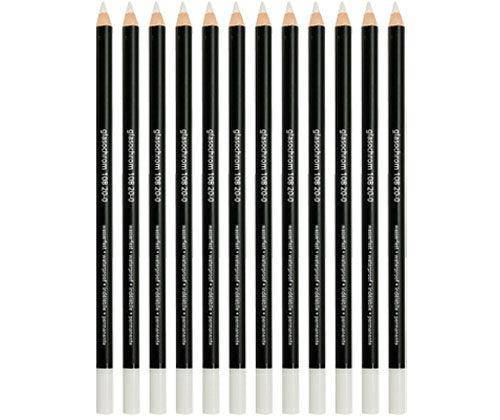 Glasochrom Pencils White Pack of 12