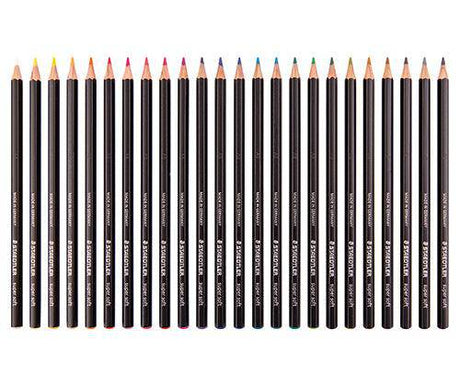 Staedtler Soft Pencils Assorted Pack of 24