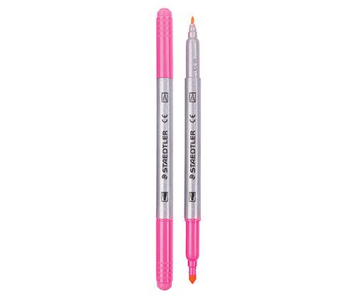 Staedtler Double-Ended Fibre Tip Coloured Pens