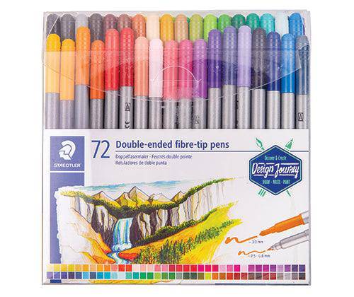 Staedtler Double-Ended Fibre Tip Coloured Pens