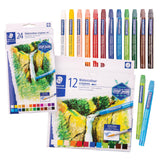 Staedtler Coloured Watercolour Crayons