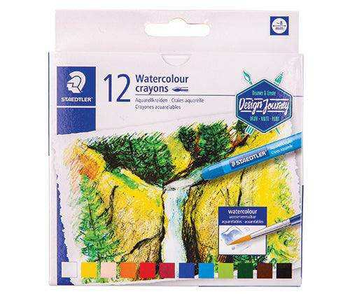 Staedtler Coloured Watercolour Crayons