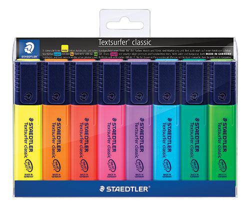 Staedtler Textsurfer Classic Highlighters Pack of 8