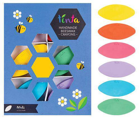 Tinta Crayons Bright Colours Pack of 6 - Zart