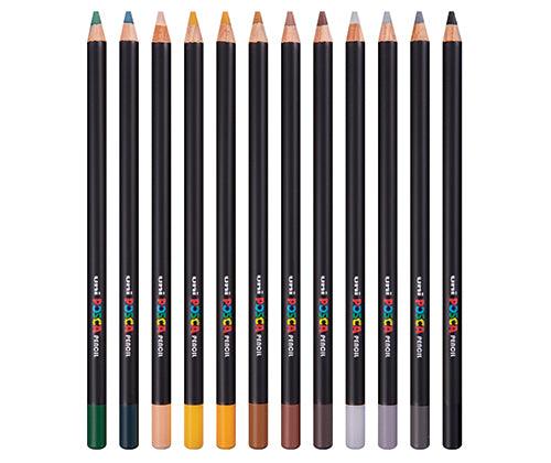 POSCA Coloured Pencils Pack of 36