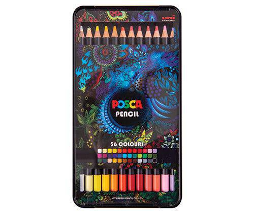 POSCA Coloured Pencils Pack of 36