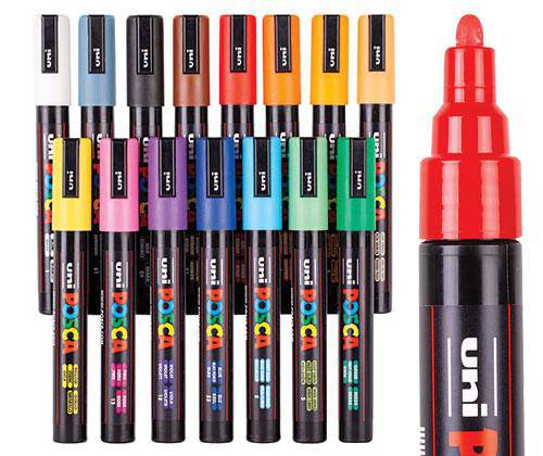 POSCA Marker Bullet Sets - Zart