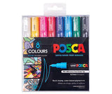 POSCA Marker PC-1M Fine Coloured Pack of 8