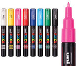 POSCA Marker PC-1M Fine Coloured Pack of 8