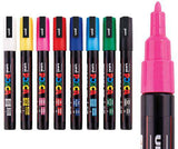 POSCA Marker PC-3M Fine Coloured Pack of 8