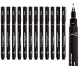 Uni Pin Fine Line Pen Pack of 12