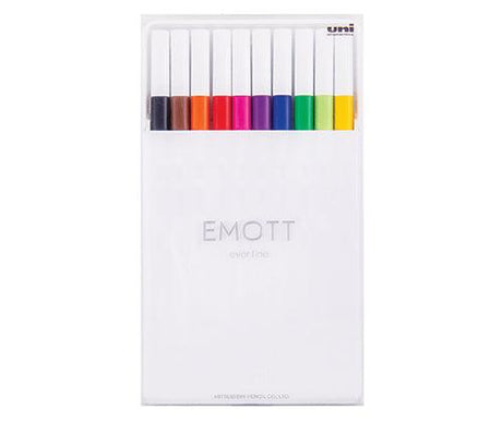 Uni Emott Fineliner Coloured Pen Sets