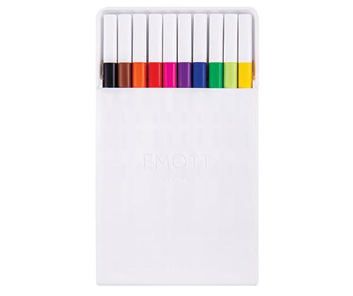 Uni Emott Fineliner Coloured Pen Sets