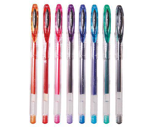 Signo Gel Ink Pen 0.7mm Assorted Pack of 8