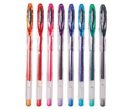 Signo Gel Ink Pen 0.7mm Assorted Pack of 8