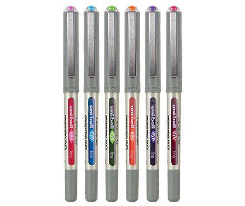 Uni-Ball Eye Pen Assorted Pack of 12