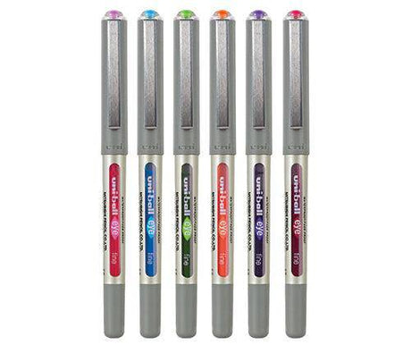 Uni-Ball Eye Pen Assorted Pack of 12