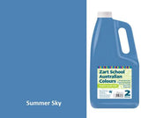 Zart School Australian Colours Paint 2L Bottles