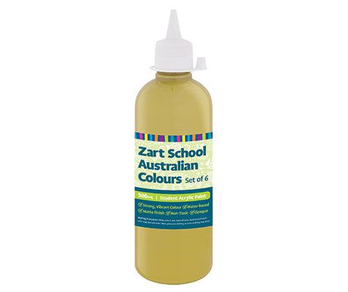 Zart School Australian Colours Acrylic Paint Set of 6