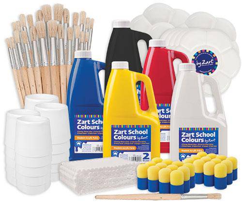 School Painting Starter Kit