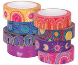 Washi Tape Contemporary Australian Indigenous Pack of 8