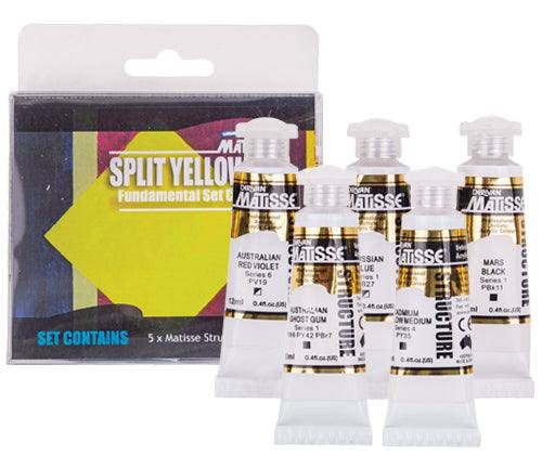 Matisse Structure Split Mini Pack of 5 - Zart