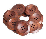 Wooden Buttons Asstorted Pack of 50