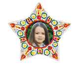 Clay Photo Frames Stars Pack of 10