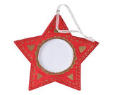 Clay Photo Frames Stars Pack of 10