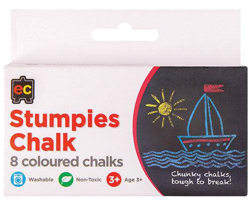 EC Stumpies Chalk Pack of 8