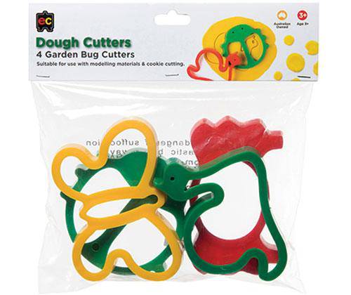 Dough Giant Garden Bug Cutters Set of 4