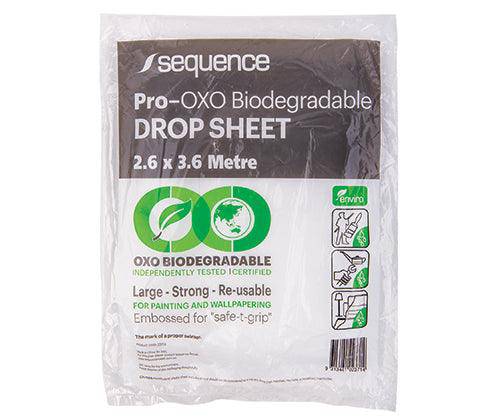 Bio-Degradable Plastic Drop Sheet 2.6 x 3.6m